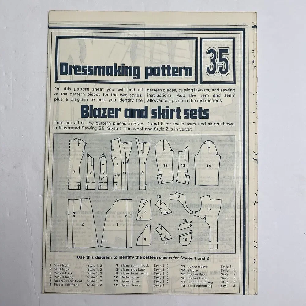 Vintage Designer Sewing Patterns Uncut Lot Of 4 Blazer Skirt Set Dresses Jackets